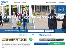 Tablet Screenshot of ghw.nl